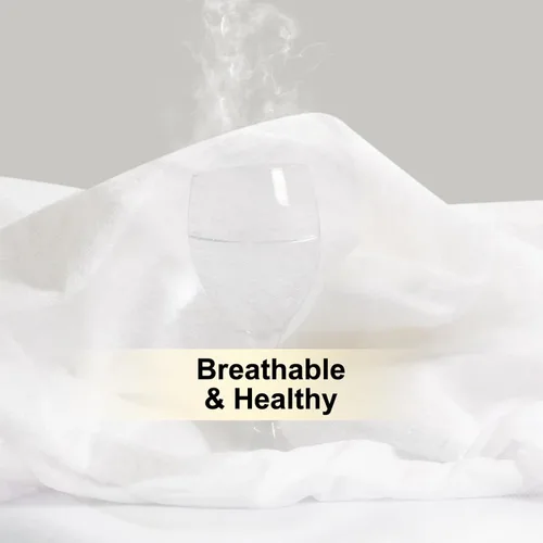 Vista 5 de Protector de colchón para dormitorio individual XL de 39 x 80 pulgadas con cremallera, 9 pulgadas de profundidad de 6 lados, transpirable y seguro