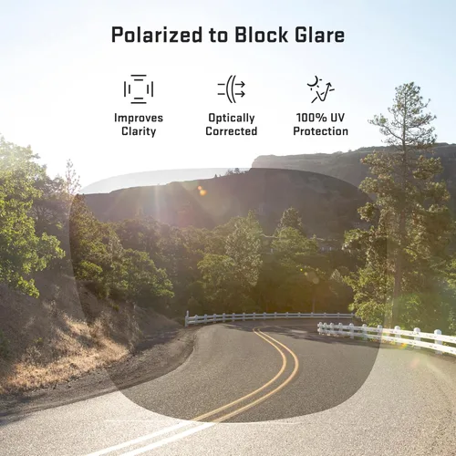 Vista 3 de Revant Lentes de repuesto para gafas de sol Oakley Crosshair (2012), protección UV, resistentes a los arañazos y a los impactos, Elite Polarized