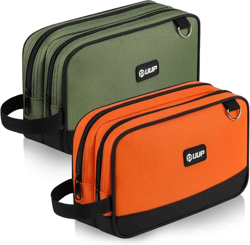 Vista 7 de Bolsa de herramientas UUP de 10 pulgadas, bolsa de herramientas con cremallera de dos compartimentos resistente, bolsa de herramientas de utilidad