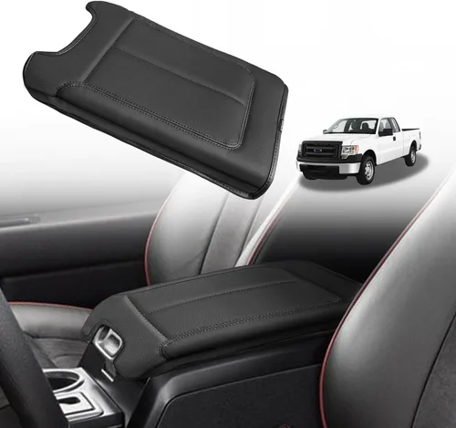 Vista 35 de Muslogy Funda para reposabrazos de consola central apta para Chevy Silverado/Tahoe y GMC Sierra/Yukon 2007-2013, cómoda almohadilla