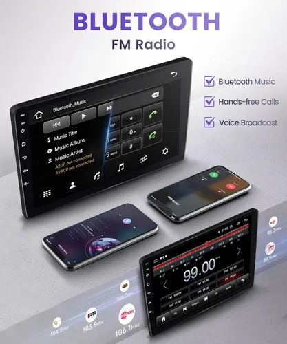 Vista 6 de 【DSP integrado】Estéreo de coche Android para Honda Civic 2001 2002 2003 2004 2005 Radio inalámbrica Carplay Android Auto GPS Chip, pantalla táctil