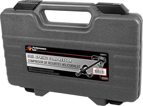 Vista 2 de Performance Tool Compresor de muelles helicoidales W89311 para mantenimiento y reparación de vehículos con mandíbulas de acero cromado templado