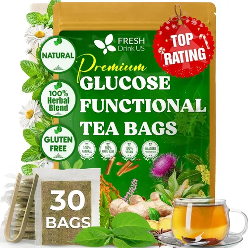 Vista 508 de FreshDrinkUS, 135 bolsas de té de jengibre y cúrcuma premium, ingredientes 100% naturales, mezcla hecha a mano de té de hierbas de cúrcuma