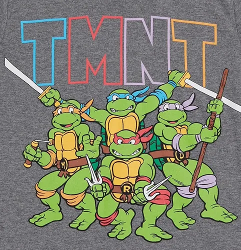 Vista 4 de Nickelodeon Teenage Mutant Ninja Turtles - Paquete de 3 camisetas gráficas de manga corta