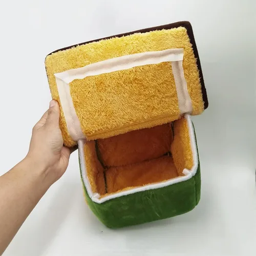 Vista 8 de Invierno cálido pájaro nido casa cama hamaca juguete para mascota loro periquito cacatúa conure tortolito