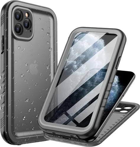 Vista 38 de Cozycase Compatible con funda impermeable para iPhone 11, protector de pantalla incorporado, cubierta de parachoques resistente de cuerpo completo