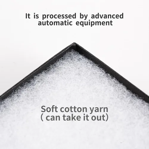 Vista 7 de Magicool - Paquete de 20 cajas de joyería de cartón de 3.5 x 3.5 x 1 pulgadas, utilizadas para collares, pulseras, aretes, joyas, embalaje de regalo