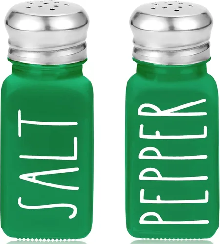 Vista 20 de Juego de salero y pimentero de Brighter Barns - Linda decoración moderna de cocina estilo granja para el hogar, restaurantes, bodas - Magníficos