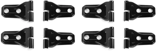 Vista 15 de JeCar Cubiertas de Bisagras de Puerta ABS Accesorios Exteriores para Jeep Wrangler JK JKU 2007-2018, Negro