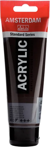 Vista 20 de Amsterdam Serie Estándar Tubo de Pintura Acrílica 120ml Azo Naranja 276 (17092762)