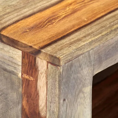 Vista 6 de vidaXL Soporte de TV, mueble de TV para sala de estar, aparador con cajón, consola de TV, centro de entretenimiento, estilo granja, madera maciza