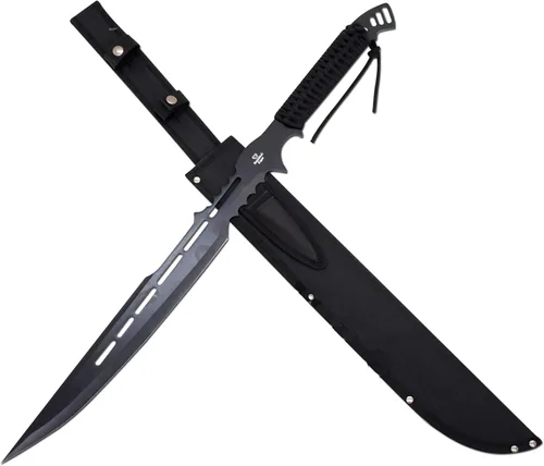 Snake Eye Tactical - Espada Ninja de Diseño Fantástico con Funda de Nylon
