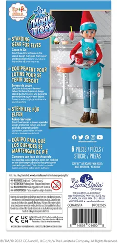 Vista 3 de The Elf on the Shelf MagiFreez Cocoa para llevar - Dale a tu elfo explorador poder mágico de pie - El elfo explorador no está incluido