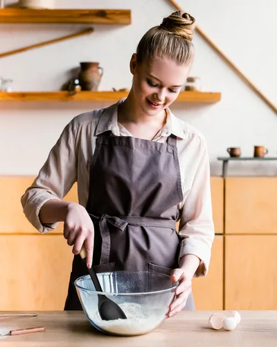 Vista 5 de Juego de utensilios de cocina de silicona, perfectamente angulados para freír, mezclar, servir, drenar, voltear y revolver, silicona mate libre