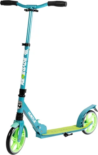 Vista 15 de Hurtle Renegade Kick Scooter for Kids, Teenagers & Adults - 2-Wheel Folding Scooter with Adjustable T-Bar Handlebar - Alloy Anti-Slip Deck