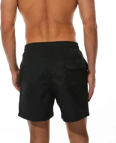 Vista 2 de FREDRM Traje de baño para hombre de secado rápido con forro de malla por encima de la rodilla