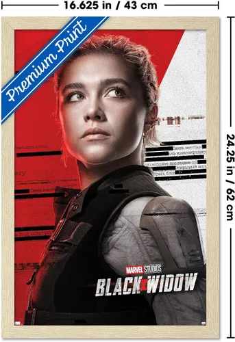 Vista 97 de Trends International Marvel Cinematic Universe - Póster de pared con postura de Yelena, 22.375 x 34 pulgadas, versión premium sin marco
