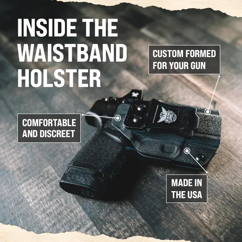 Vista 2 de We The People Holsters - Fibra de carbono - Mano derecha - Funda IWB compatible con Sig Sauer P365 XMacro