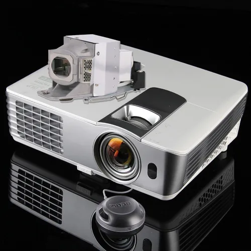 Vista 5 de EWO'S 5J.J7L05.001 W1070 Bombilla de lámpara para Benq W1070 W1080st HT1075 HT1085st Bombilla de repuesto para proyector, con carcasa
