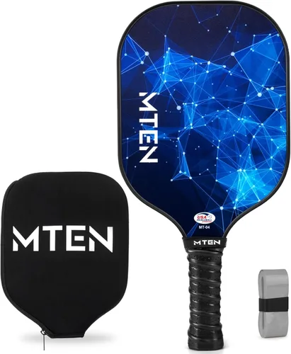 Vista 12 de Pickleball Paddles Set of 2 or 4, or Single Paddle – USAPA Approved Fiberglass Surface Pickleball Rackets Set for Men & Women