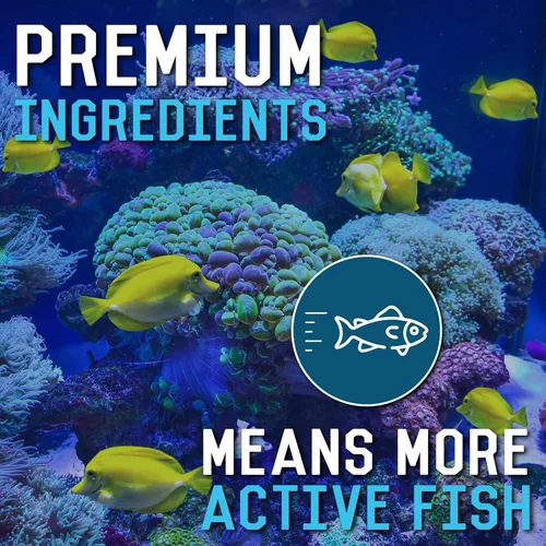 Vista 6 de RON'S CICHLIDS Alimento cíclido africano, pellets de alimentos tropicales prémium con proteínas, verduras y frutas para peces tropicales más