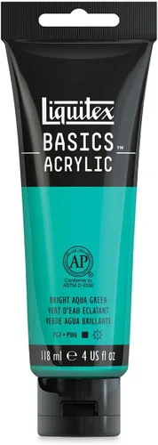 Vista 22 de Liquitex BASICS Pintura Acrílica, Tubo de 250ml (8.5 oz), Azul Ftalocianina