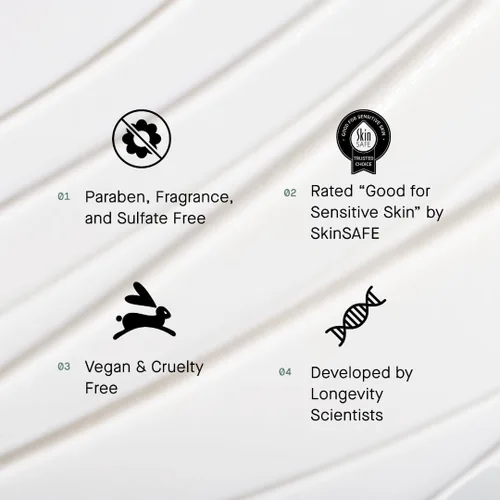 Vista 7 de OneSkin FACE OS-01 Peptide Topical Supplement Skin Longevity Age Reversal Moisturizer Safe for Sensitive Skin, Fragrance-Free