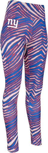 Vista 119 de Zubaz NFL Mallas para mujer de longitud completa de cintura alta básica 1.0