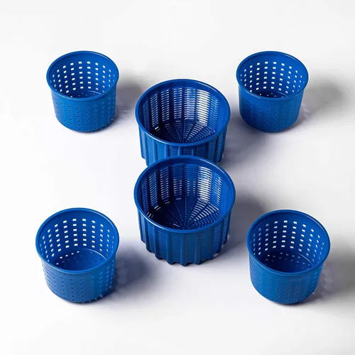 Vista 2 de Set de fabricación de quesos Moldes de queso Molde para queso Queso de cabra Feta Queso suave Prensa de queso Kit de fabricación de queso de cuajo