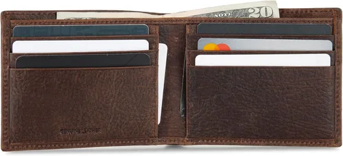 Vista 3 de Lucky Brand Men's Bifold Wallet ID Window Card Slots Genuine Leather Organization Durable Stylish