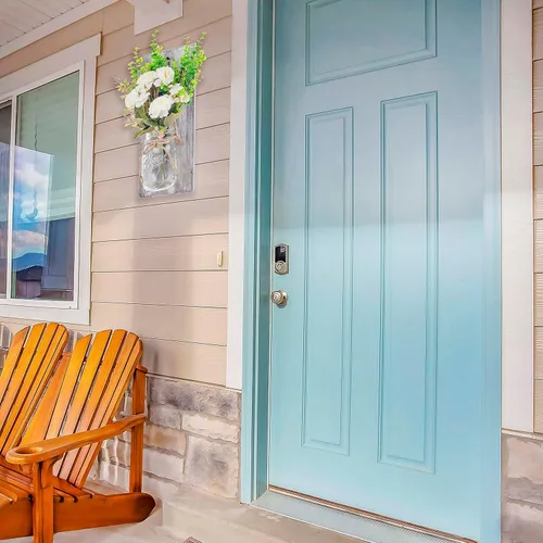 Vista 3 de Decoración rústica de pared con control remoto, luces LED para decoración del hogar, casa de campo, baño y sala de estar. Decoración de diseño