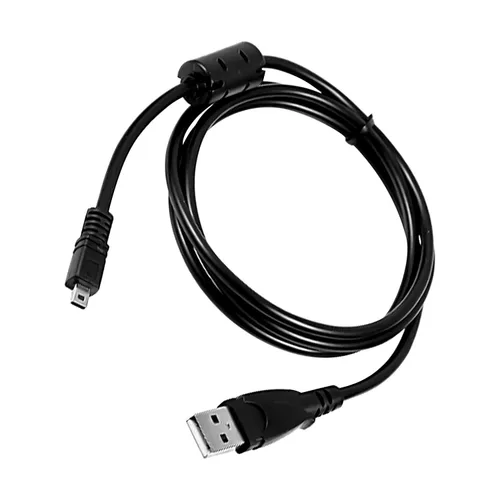 Vista 5 de Cable de carga de sincronización de datos de transferencia de cámara USB de repuesto para Nikon Coolpix A300, A10, A100, L29, L31, L32, UC-e16