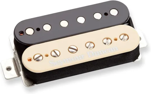 Vista 3 de Seymour Duncan SH-4 JB Modelo Puente Humbucker Pickup– Zebra