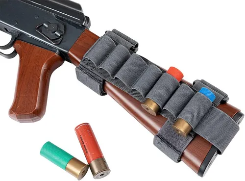 Vista 14 de EXCELLENT ELITE SPANKER Táctico de Nylon Portador de Cartuchos de Bala de Escopeta Calibre 12 para Rifles