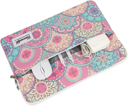 Vista 2 de Funda para computadora portátil de 13-13.3 pulgadas, adecuada para MacBook Air/Pro 13 /Pro 14, HP Dell ASUS Lenovo, funda de computadora vertical