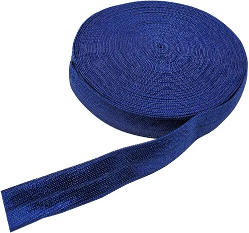 Vista 10 de Cinta elástica trenzada para ligas para el cabello, 10 yardas, disponible en varios colores (negro, 5/8 pulgadas)
