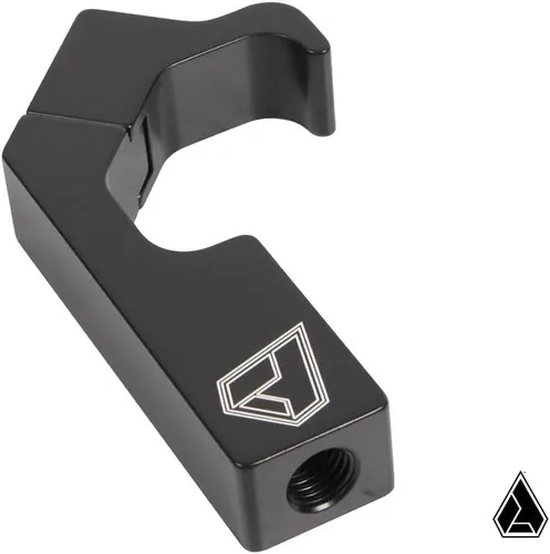 Vista 3 de Assault Industries 101005MC0408 Abrazadera de espejo lateral/central negra (Polaris General)