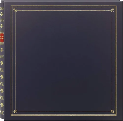 Pioneer Photo Albums 300-Pocket Post Bound Photo Album for 4 by 6-Inch Prints, Bay Blue Leatherette Cover