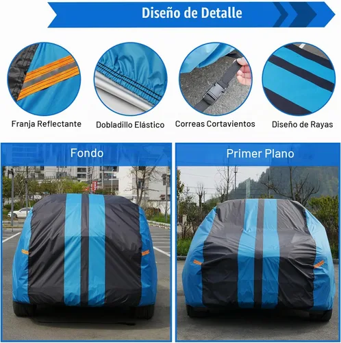 Vista 3 de Kaugung - Funda impermeable para automóvil BMW Serie 3 1999-2025