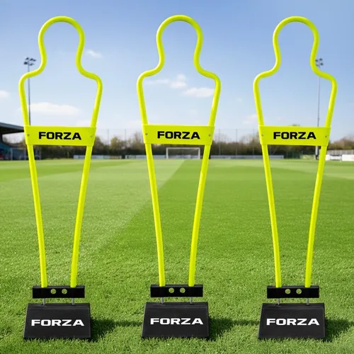 Vista 7 de FORZA Mini maniquí de fútbol de flujo de aire Azul cielo