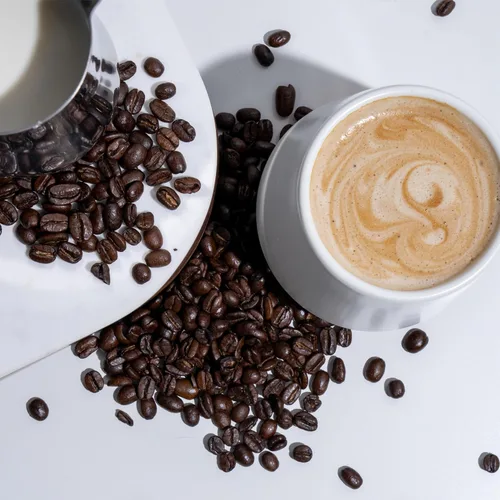 Vista 7 de Caribou Coffee, Medium Roast Ground Coffee, 100% Arabica Coffee - Caramel Flavored 66 Ounces (6 Bags of 11 Ounces)