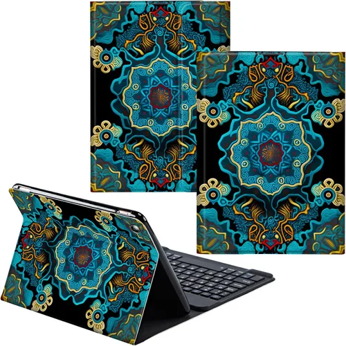Vista 51 de Para Samsung Galaxy Tab S6 Lite Funda 2022/2020 Teclado Inalámbrico Desmontable Y Cubierta De Soporte De Cuero PU Funda Protectora Para Samsung