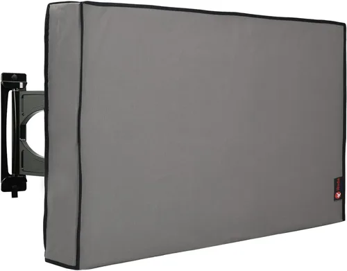 Vista 10 de iBirdie Funda de TV para exteriores de 28 a 32 pulgadas, resistente a la intemperie, tamaño de la cubierta 29 pulgadas de largo x 19 pulgadas