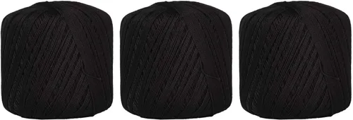 Vista 27 de Hilo de croché Threadart, 100 % algodón, talla 10