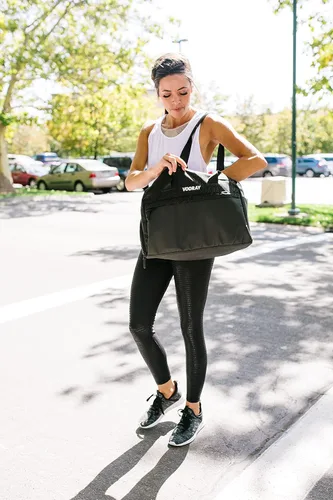 Vista 7 de Vooray 25L Trainer Duffel Water Resistant & Lightweight for Gym, Work, Travel