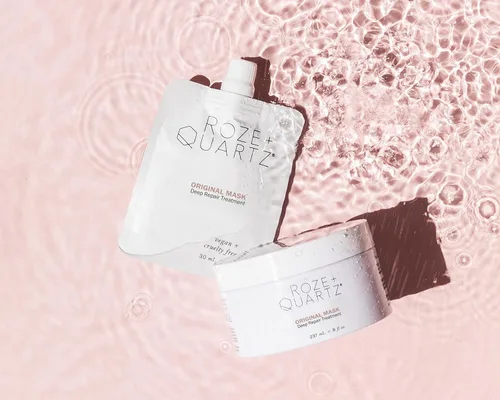 Vista 3 de Mascarilla capilar original • Tratamiento capilar acondicionador profundo para cabello seco dañado (1 oz)