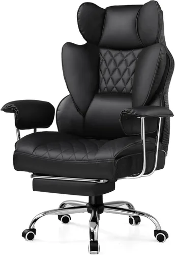 Vista 17 de GTPLAYER Silla para videojuegos, silla de oficina con soporte lumbar de resorte de bolsillo, ergonómica y cómoda, silla de escritorio de oficina