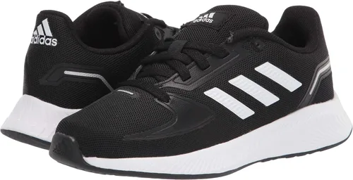 Vista 7 de adidas Runfalcon 20 - Tenis de correr unisex para niños Core BlackBeam YellowBeam Green