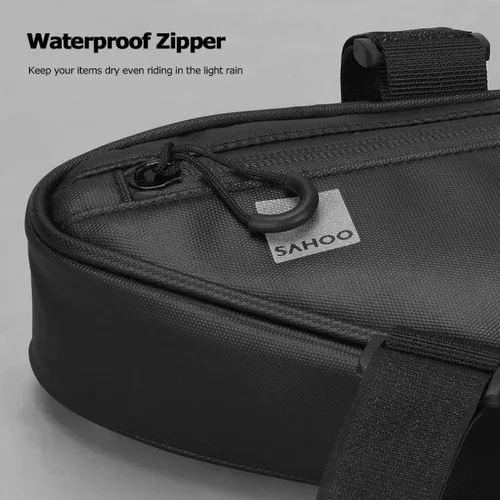 Vista 2 de Bolsa de almacenamiento de bicicleta 121469 Bolsa triangular de tubo superior de bicicleta resistente al agua Paquete de ciclismo Bolsa