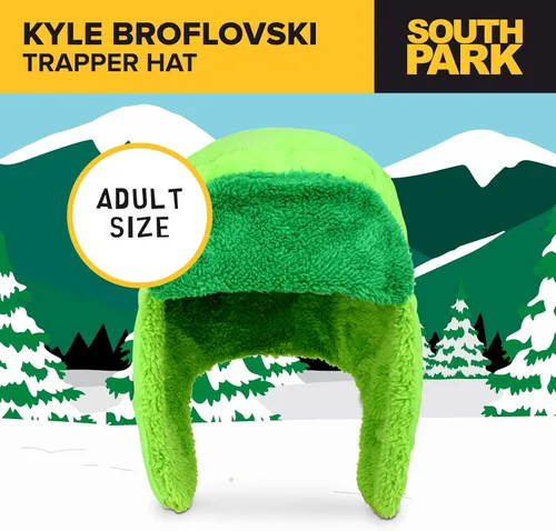 Vista 2 de Sombreros de cosplay de personajes de South Park, diseños de Stan Marsh, Kyle Broflovski, Eric Cartman y Kenny McCormick